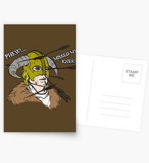 Arrow To The Knee Postcards