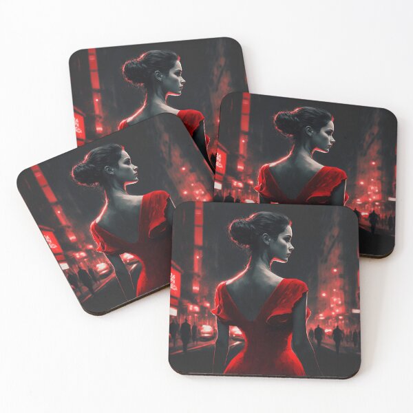 Item preview, Lady in the red dress designed and sold by NianderQuinn.
