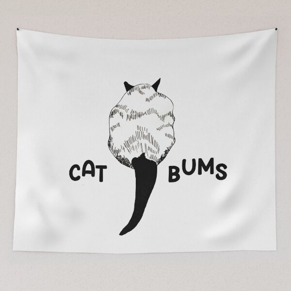 Item preview, Cat Bums designed and sold by DMcK Designs.