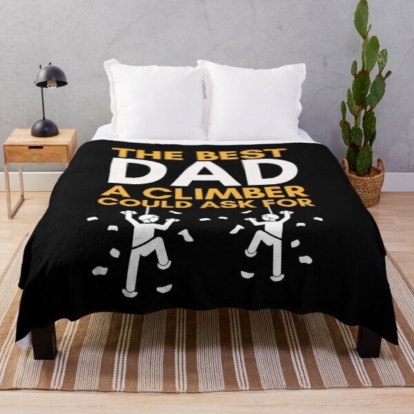 Item preview, Best Dad A Climber Could Ask For. Rock Climbing designed and sold by Boulder Design Co.