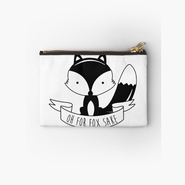 Item preview, Oh For Fox Sake - Black And White designed and sold by L Webster.