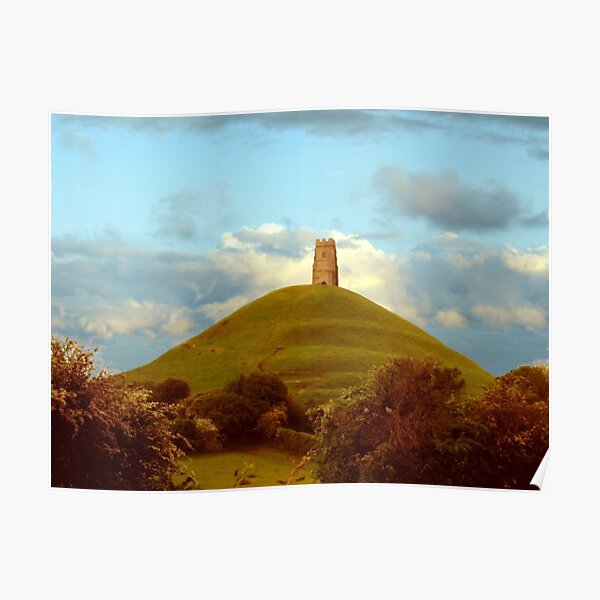 Glastonbury Tor Poster