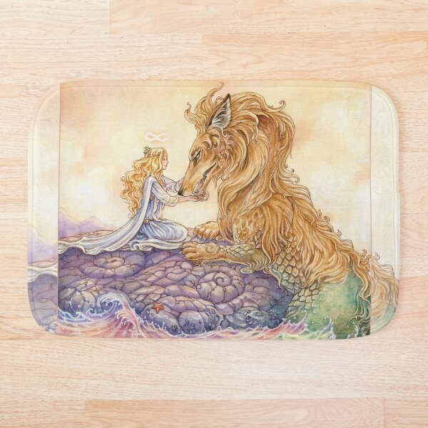 Item preview, Strength Tarot Princess and Lion Serpent designed and sold by Meredith Dillman.