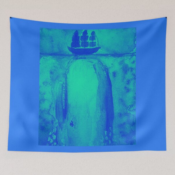 Item preview, Blue Green Whale designed and sold by Anastasia Post.
