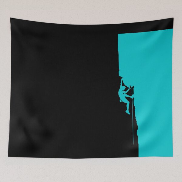 Item preview, Lead Climbing Wallpaper. Rock Climbing designed and sold by Boulder Design Co.