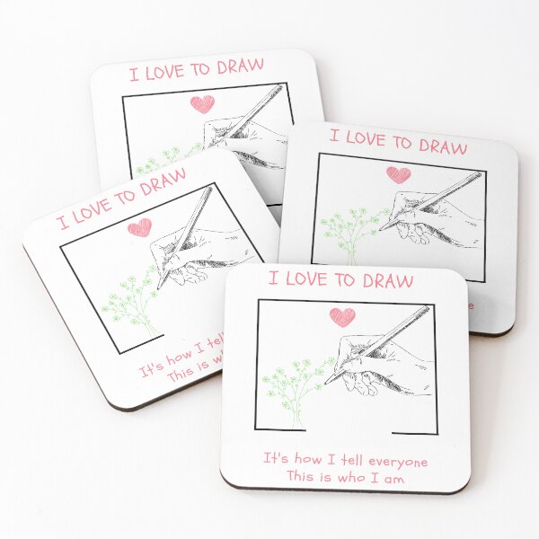 Item preview, I Love to Draw designed and sold by Ryan Villa.