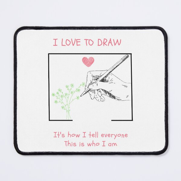 Item preview, I Love to Draw designed and sold by Ryan Villa.