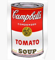 andy warhol campbell's soup can phone case Poster