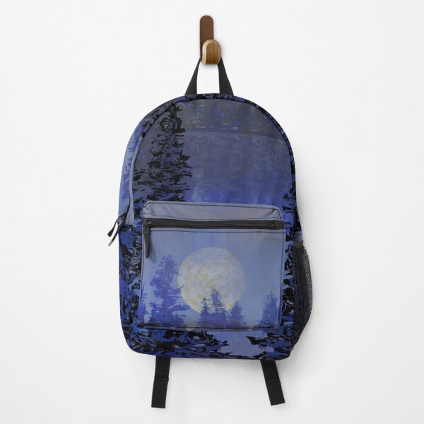 Item preview, Full moon misty lake reflection designed and sold by DaveDanchuk.