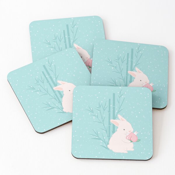 Item preview, Lunar New Year 2023 – Longevity Peach Rabbits designed and sold by Lulupainting.