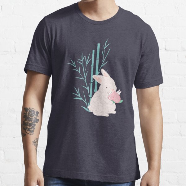 LUNAR NEW YEAR SIGNATURE RABBIT T-SHIRT IN ORGANIC