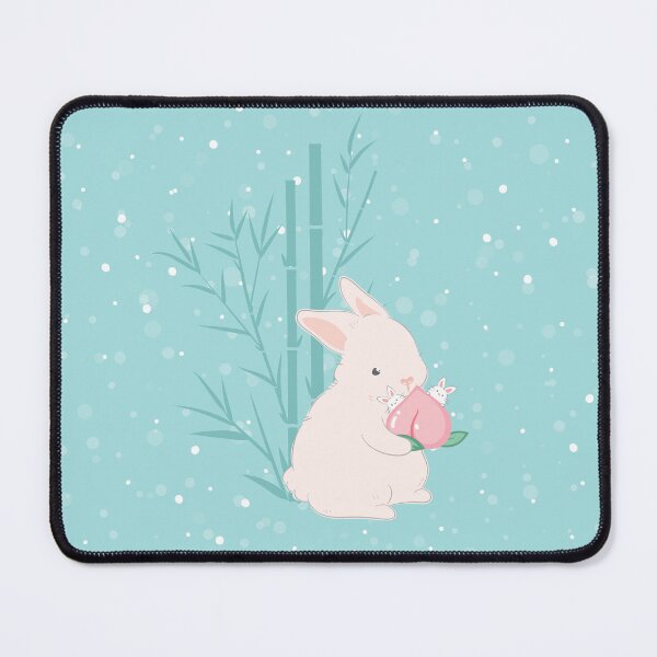 Item preview, Lunar New Year 2023 – Longevity Peach Rabbits designed and sold by Lulupainting.
