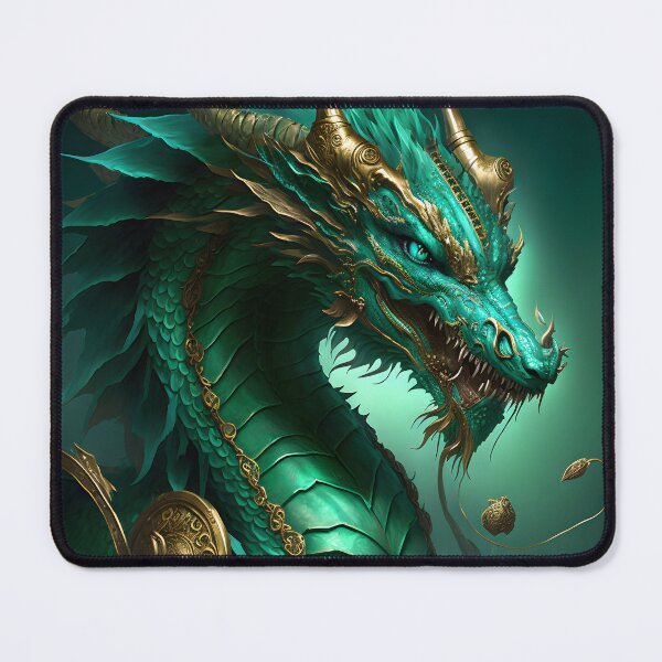 Item preview, Emerald Dragon designed and sold by Indra Art.