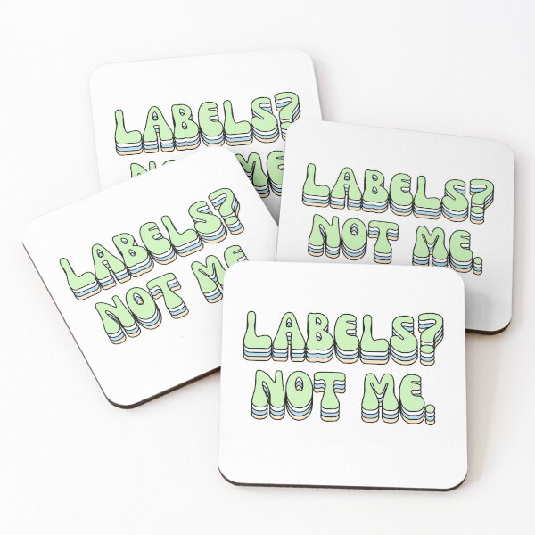 Item preview, labels? not me. Sassy Unlabeled Pride Quote designed and sold by littlecornershop.
