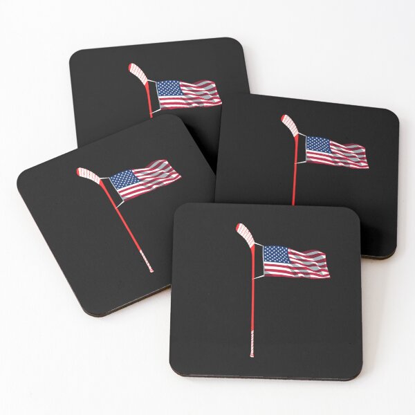 Item preview, American Flag Hockey designed and sold by Sticker-Tee.