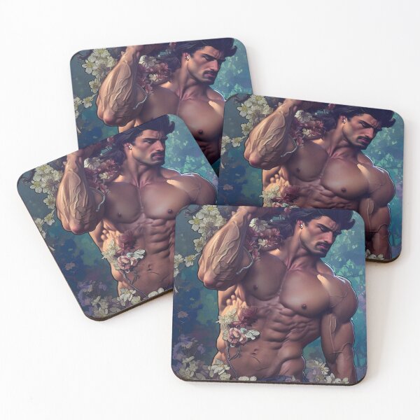 Item preview, Strong Floral Hunk designed and sold by withdiamonds.