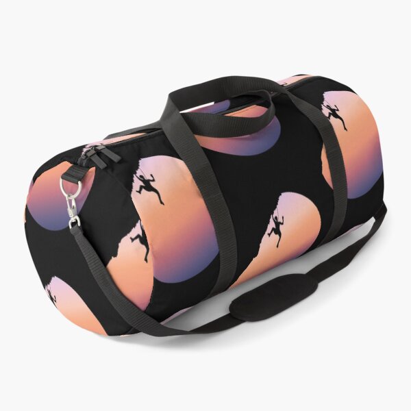 Item preview, Hanging Rock Climber With Sunset. Rock Climbing designed and sold by Boulder Design Co.
