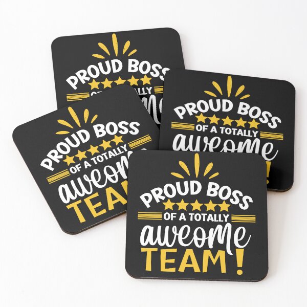 Item preview, Proud boss of a totally awesome team! designed and sold by EvergreenWhimsy.
