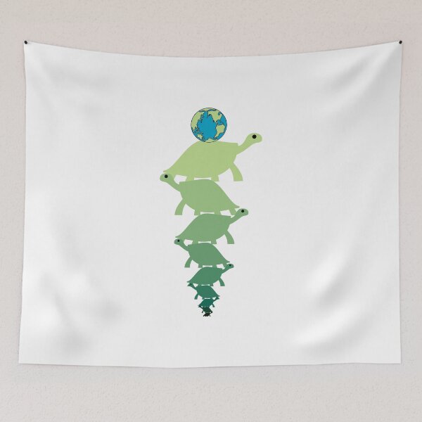Item preview, Turtles all the way down (ocd awareness) designed and sold by Veggie-love.