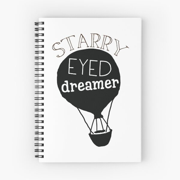 Item preview, Starry Eyed DREAMER with hot air balloon designed and sold by jazzydevil.