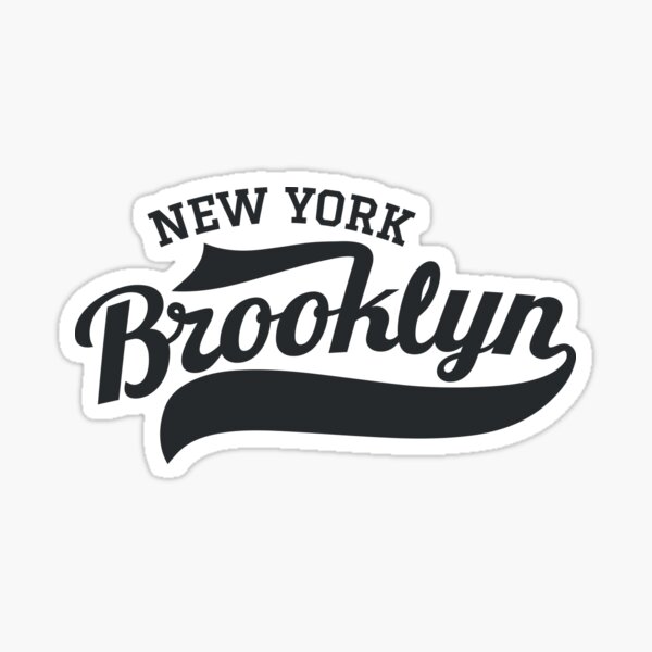 "New York Brooklyn Vintage, Brooklyn Vintage Lettering, Brooklyn Logo