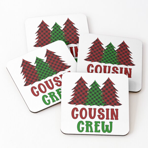 Item preview, Cousin Crew Buffalo Plaid Pattern Christmas tree | Christmas Cousins reunion  designed and sold by Violet Treasures.