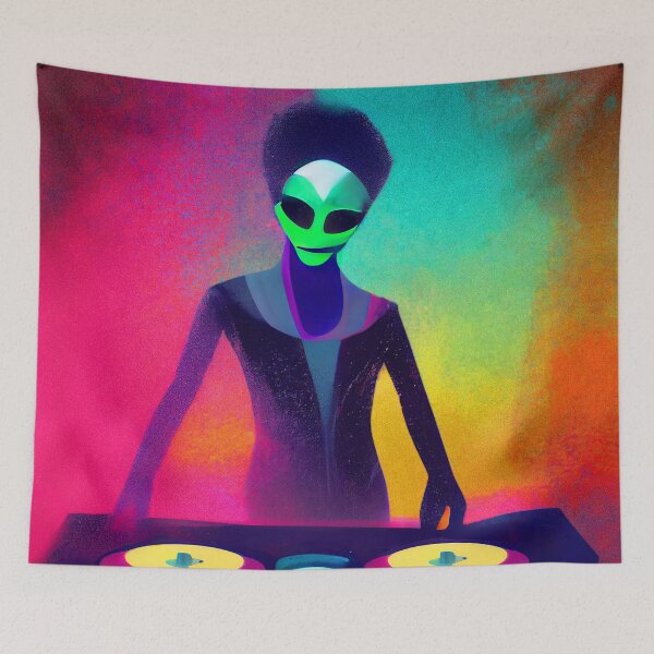 Item preview, Alien DJ designed and sold by mikecosper.