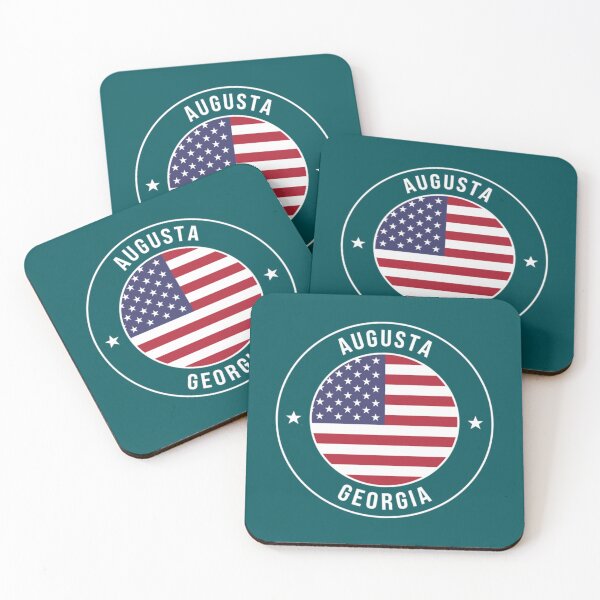 Item preview, Augusta Georgia American Flag      designed and sold by KerenzaMenezes.
