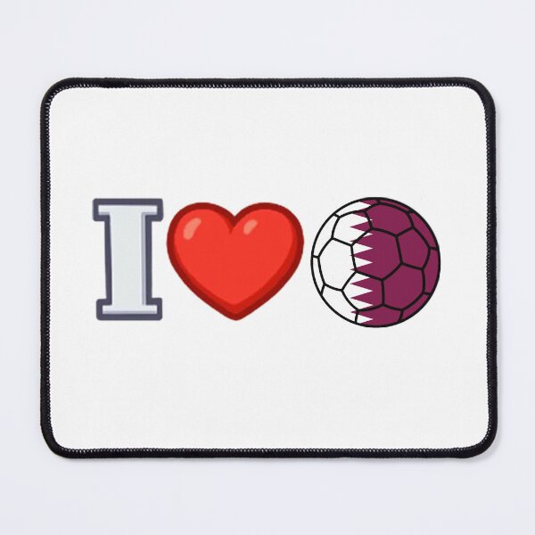 Item preview, Qatar Soccer -I Love Worldcup designed and sold by Eif53.