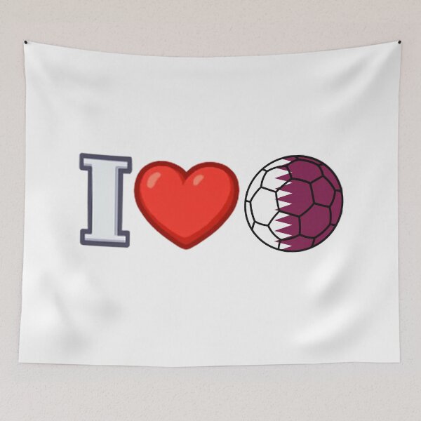 Item preview, Qatar Soccer -I Love Worldcup designed and sold by Eif53.