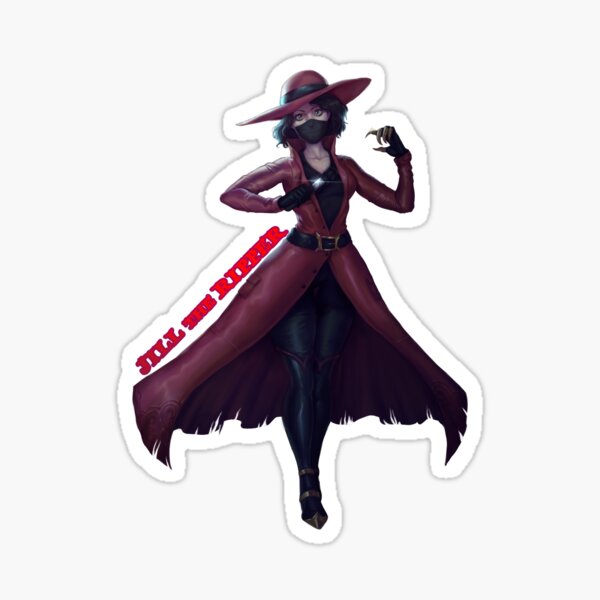 Jill the Ripper with Logo Sticker