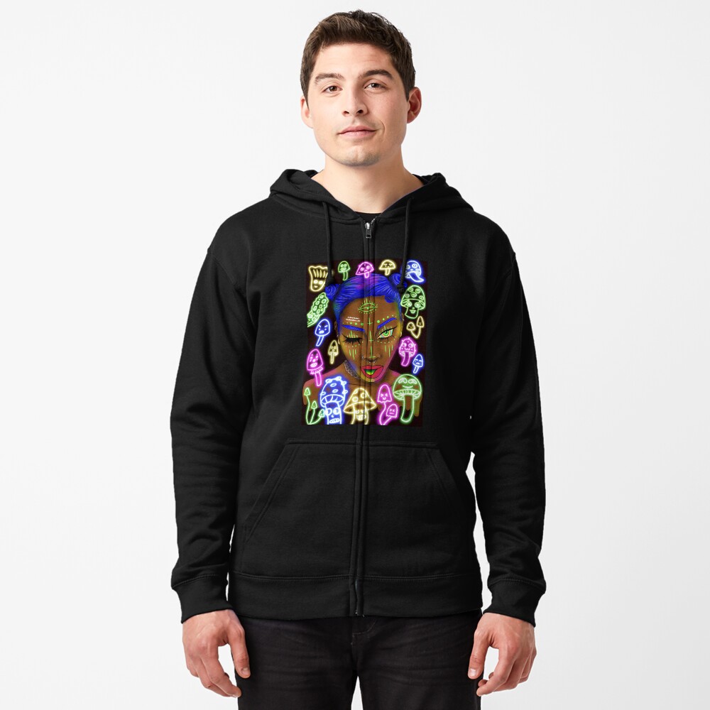 Item preview, Zipped Hoodie designed and sold by VirafuentesArt.