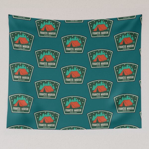 Item preview, Francis Marion National Forest Camping      designed and sold by KerenzaMenezes.