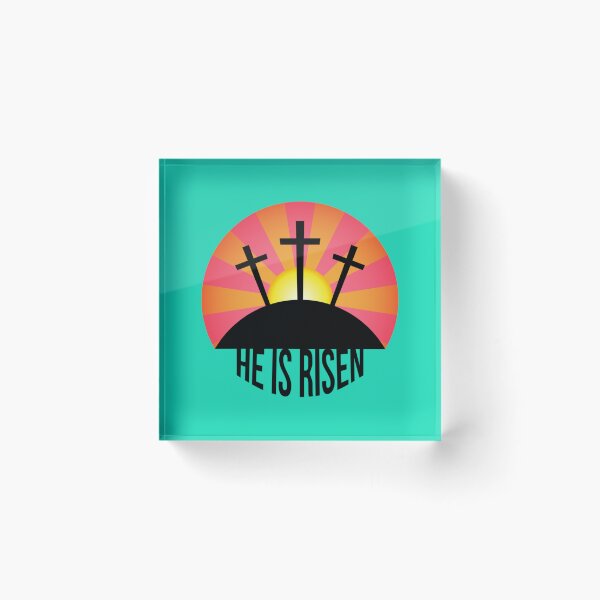 Item preview, He Is Risen - Happy Easter designed and sold by StarStudio66.