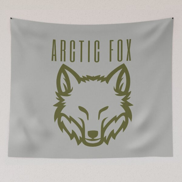 Item preview, arctic fox designed and sold by ChachiArts.