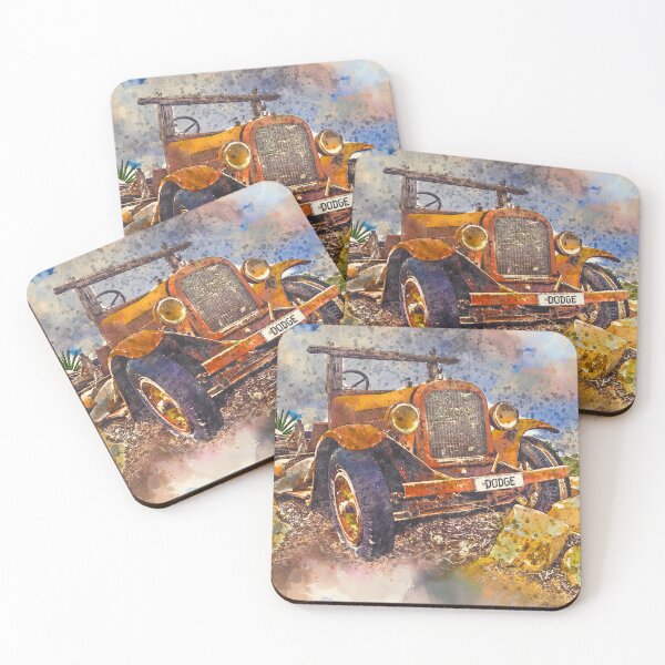 Item preview, Rusting Truck on the Rocks - Artists Watercolor and Sketch - Maiden Gully, Victoria designed and sold by Steven Jodoin.