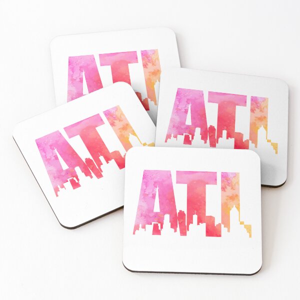 Item preview, Watercolor Atlanta City Design designed and sold by CyberneticTees.