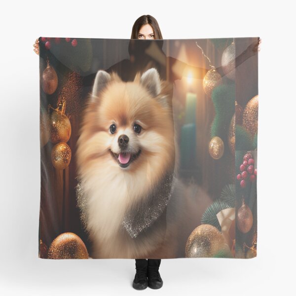 Pomeranian scarf sales