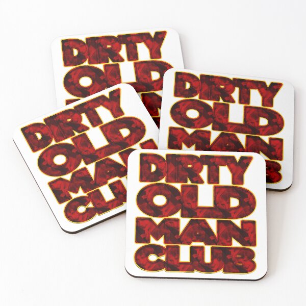 Item preview, Dirty Old Man Club | Dirty Man Gang | Man Club Vintage Poster Design By Tyler Tilley (tiger picasso) designed and sold by Tyler Tilley.