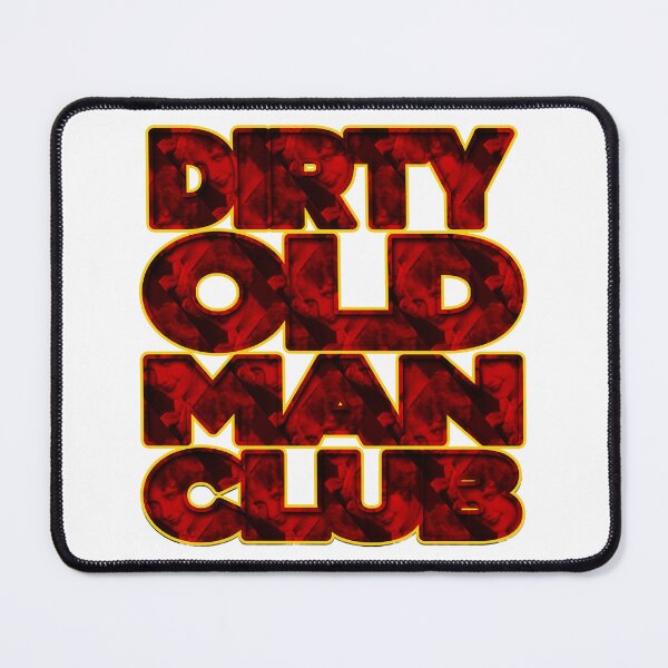 Item preview, Dirty Old Man Club | Dirty Man Gang | Man Club Vintage Poster Design By Tyler Tilley (tiger picasso) designed and sold by Tyler Tilley.