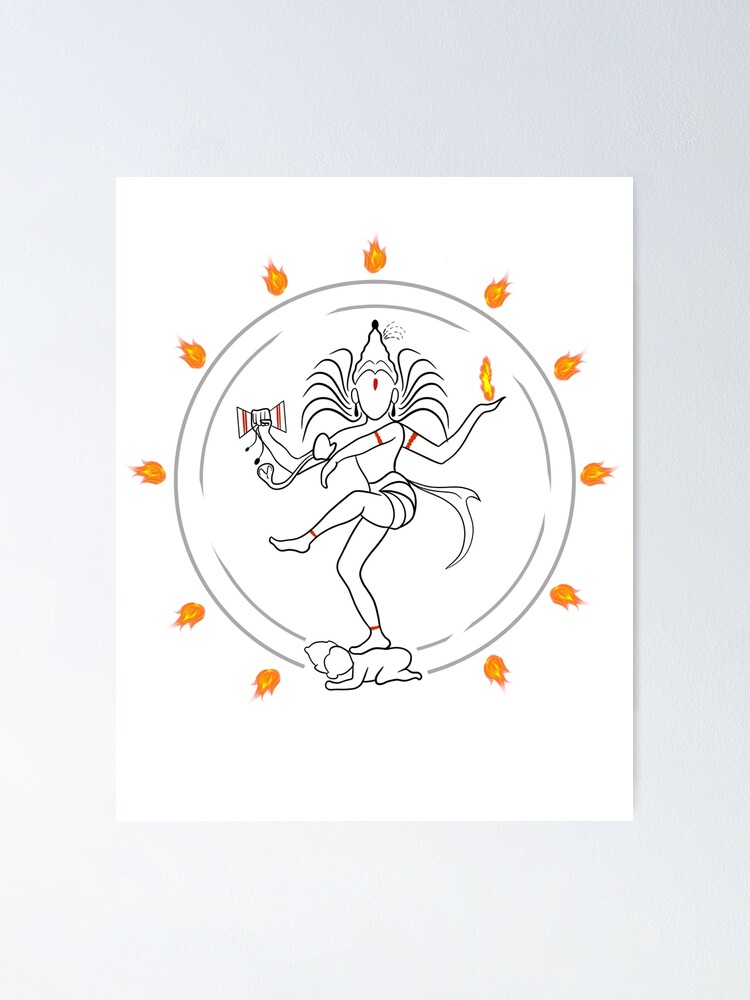 SKETCH: Shiva Nataraja WIP by ninjafaun on DeviantArt