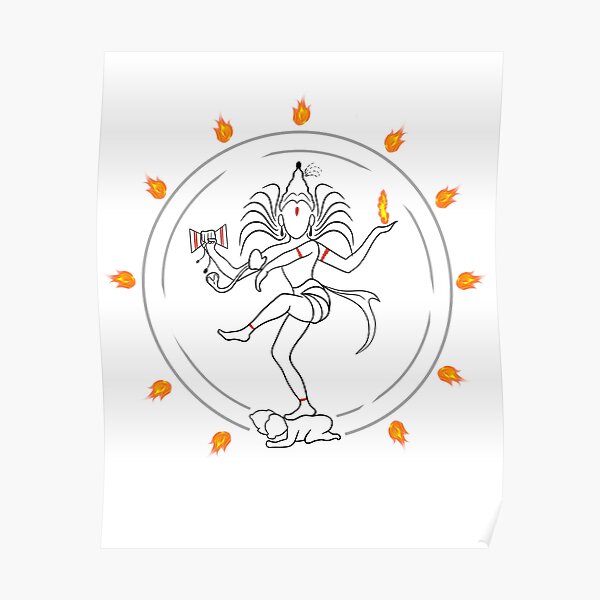 Nataraja Sanskrit Lord of the Dance the Hindu god Shiva in his form  as the cosmic dancer represented in metal or stone in many Shaivite  temples  By Jazzink Tattoos  Piercing