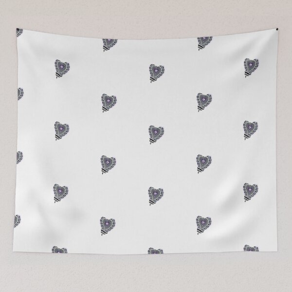 Item preview, Tiled Heart - White designed and sold by KazM.