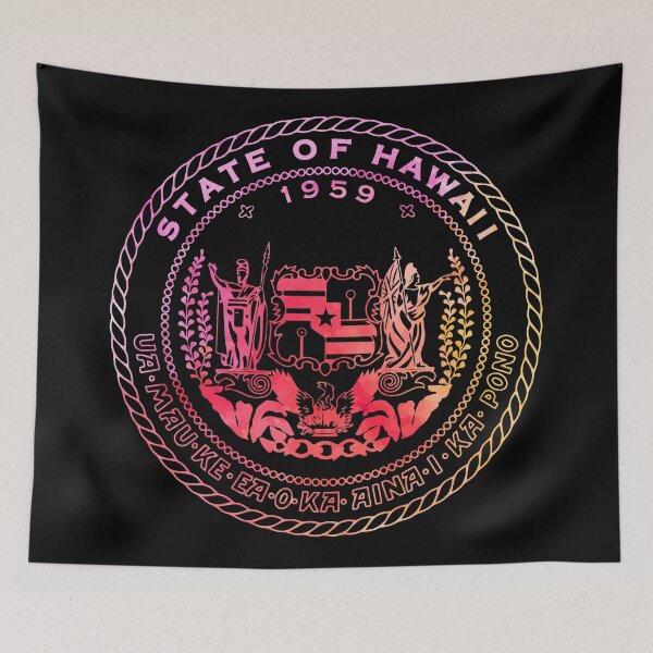 Item preview, Watercolor Hawaii Seal Design designed and sold by CyberneticTees.