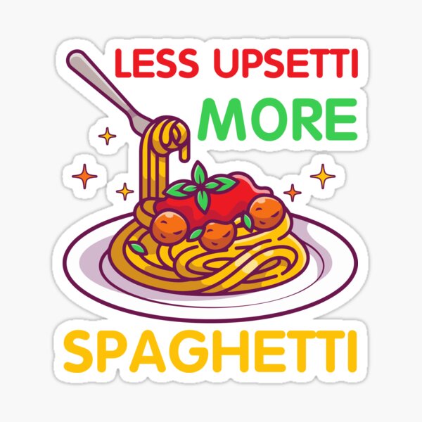 I Love Pasta Stickers for Sale