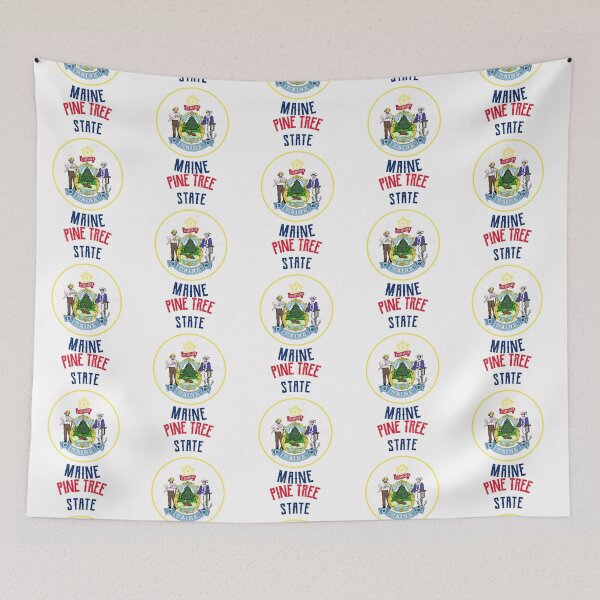 Item preview, Pine Tree State - Maine      designed and sold by KerenzaMenezes.