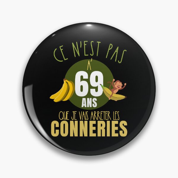Item preview, Gift Humor Birthday Man 69 years Christmas designed and sold by RomualdGR.