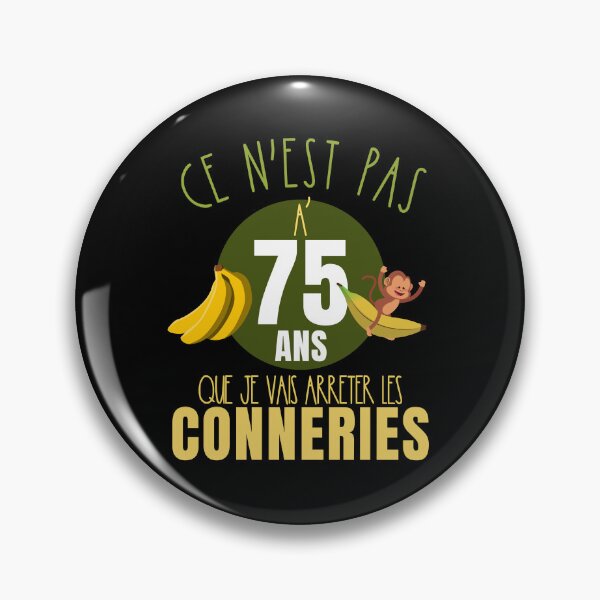 Item preview, Gift Humor Birthday Man 75 years Christmas designed and sold by RomualdGR.