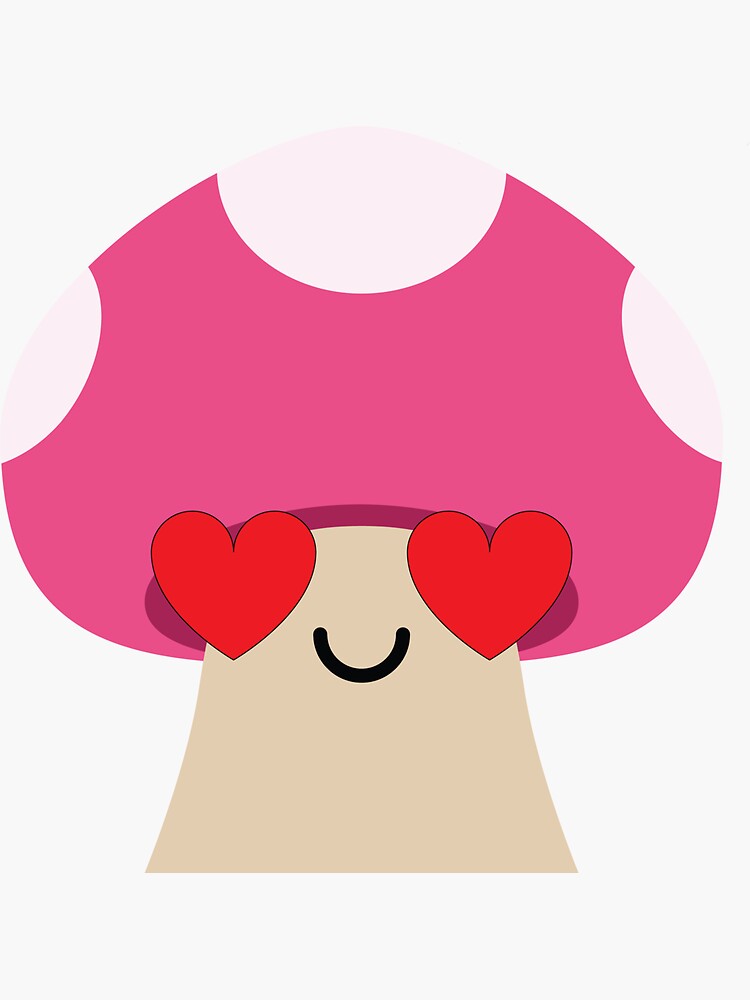 "Mushroom Emoji " Sticker for Sale by HippoEmo Redbubble