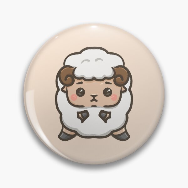 Item preview, Cute Little White Sheep  designed and sold by HappyDoodlen.